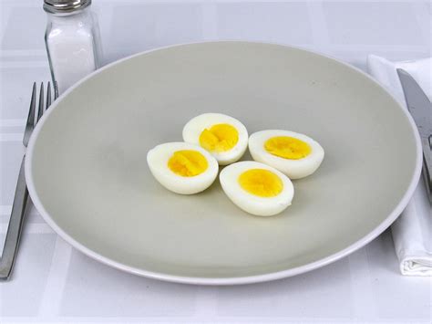 Calories In 2 Ea S Of Hard Boiled Egg Large