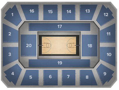 Cameron Indoor Stadium Seating Guide Rateyourseats Com