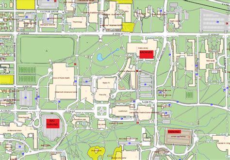 Campus Map And Directions Iu Bloomington One Iu