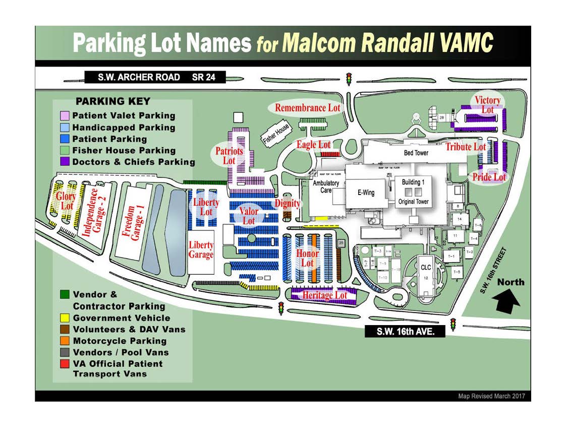 Campus Map Va North Florida South Georgia Health Care Veterans Affairs