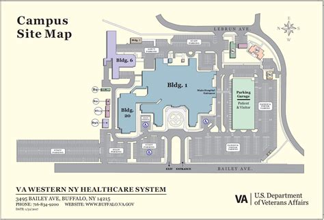 Campus Map Va Western New York Health Care Veterans Affairs