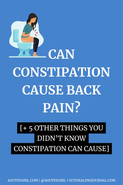 Can Constipation Cause Back Pain 5 Other Things You Didn T Know