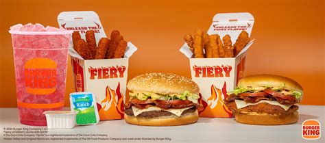 Can You Handle The Heat Burger King Introduces All New Fiery Menu