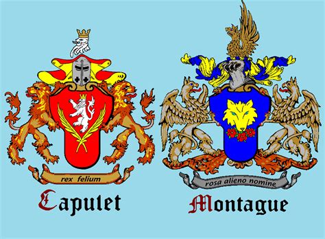 Capulets And Montagues Crests