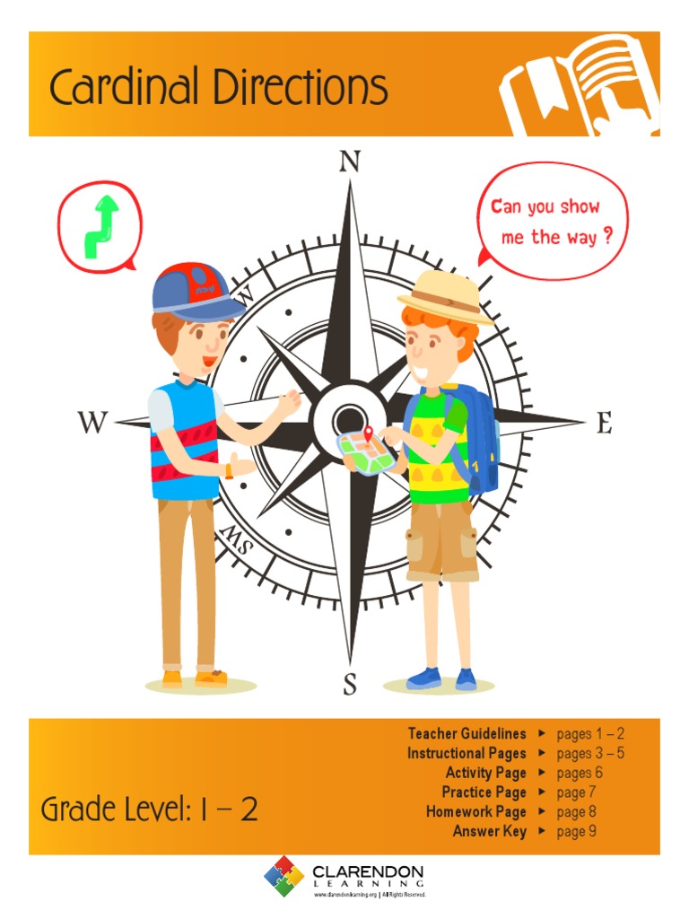 Cardinal Directions Lesson Plan