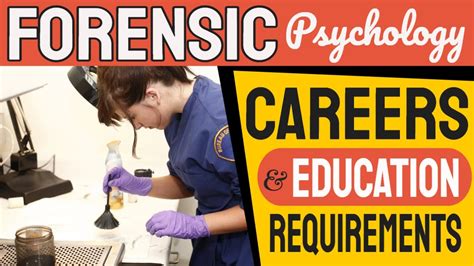 Careers In Forensic Psychology Youtube