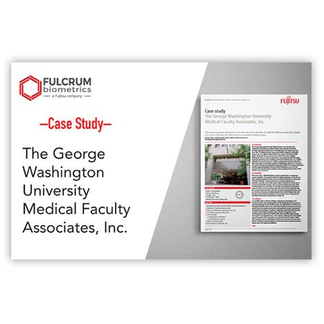 Case Study The George Washington University Medical