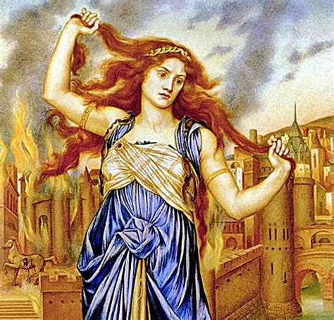 Cassandra Greek Goddess Who Foretold Cursed Prophecies Ancient Pages