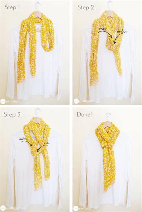 Chic Way To Tie A Scarf