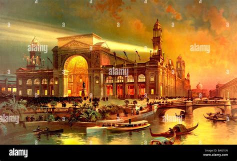 Chicago Columbian Exposition Stock Photo Alamy