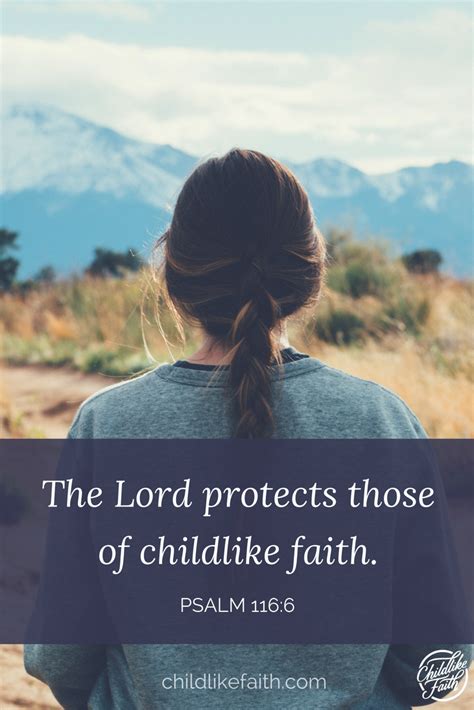 Childlike Faith Verse Inspiration