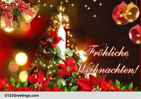 Christmas Wish In German Free German Ecards Greeting Cards 123