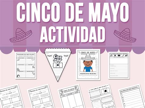 Cinco De Mayo Actividad En Espa Ol Teaching Resources