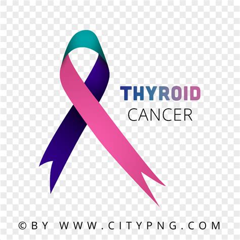 Clipart Thyroid Cancer Ribbon