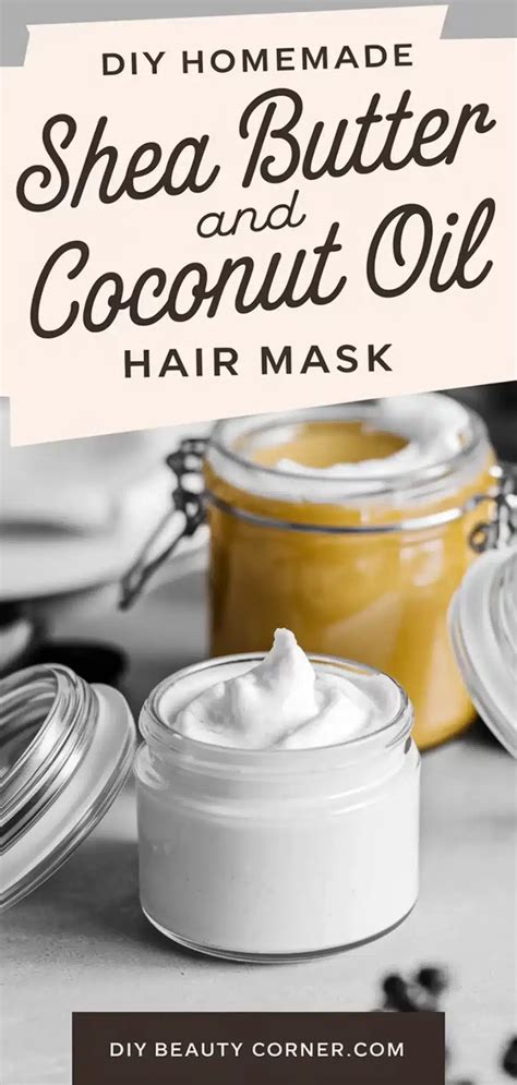 Coconut Oil Hair Mask Diy Homemade Coconut Oil Coconut Oil Beauty