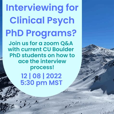 Colorado H V Interview Research At The University Of Colorado School