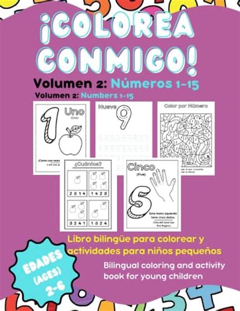 Colorea Conmigo Volume 2 Numbers Colorea Conmigo Is A Series Of