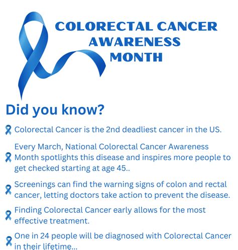 Colorectal Cancer Awareness Month