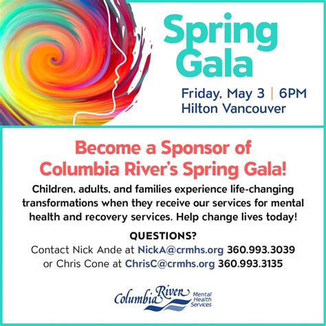 Columbia River Mental Health Services On Linkedin Springgala2024