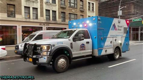 Compilation Of New York City Ems Ambulances Responding In The 5