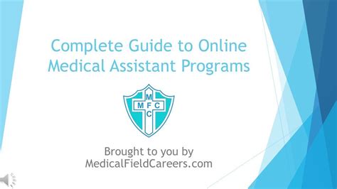 Complete Guide To Online Medical Assistant Programs Youtube
