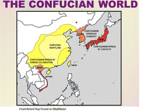 Confucianism World Map