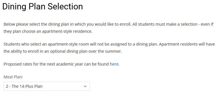 Continuing Student Housing Application Walkthrough Boston University