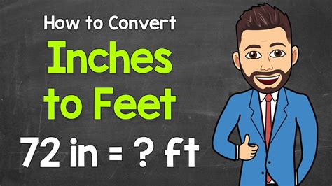 Convert 71 Inches To Feet In Simple Steps
