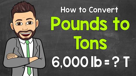 Convert Pounds And Tons Youtube