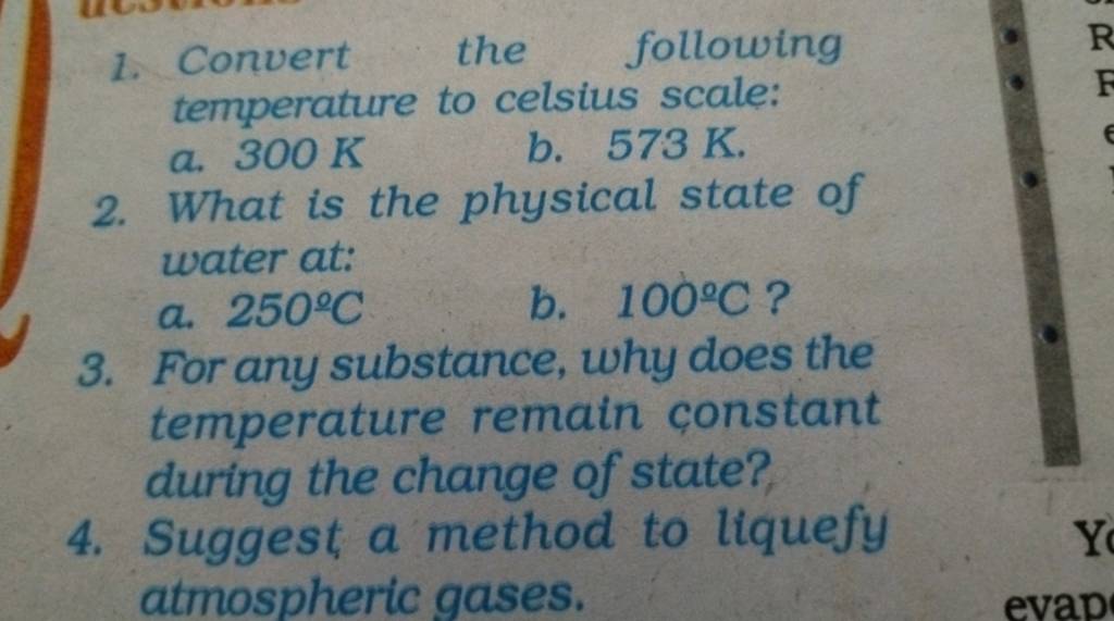 Convert Temperature To Celsius Scale A 300 K B 573 K Teachoo