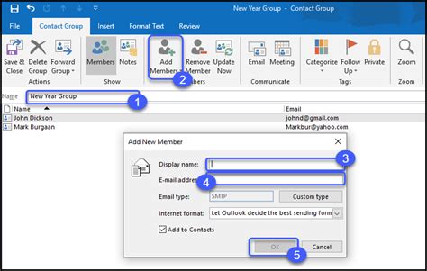 Creating An Email Group In Outlook Step By Step Guide