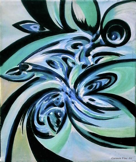 Creation And Continuation Painting By Carmen Fine Art Fine Art America