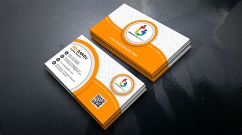 Creative Two Sided Business Card Design Graphicsfamily