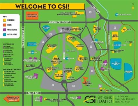 CSI Campus Map Guide
