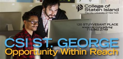 Csi St George Other Locations College Of Staten Island Website