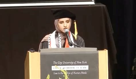Cuny Law Graduation Speech By Fatima Mohammed Analysis From A