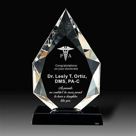 Custom Medical Testing Trophy Award