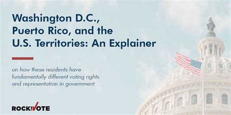 D C Puerto Rico And The U S Territories Rock The Vote