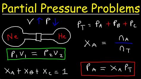 Dalton's Law Of Partial Pressure Formula Examples Video, 46% Off