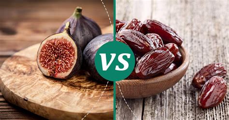 Date Vs Figs Nutrition Calories Compare