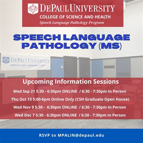 Depaul University Speech Language Pathology Program Doc Template