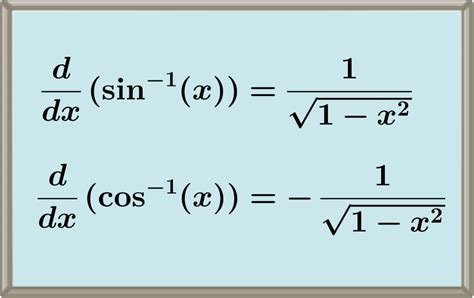 5 Ways Derivative Inverse Sine