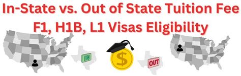 Difference Between In State And Out Of State Tuition Fee For F1 Students