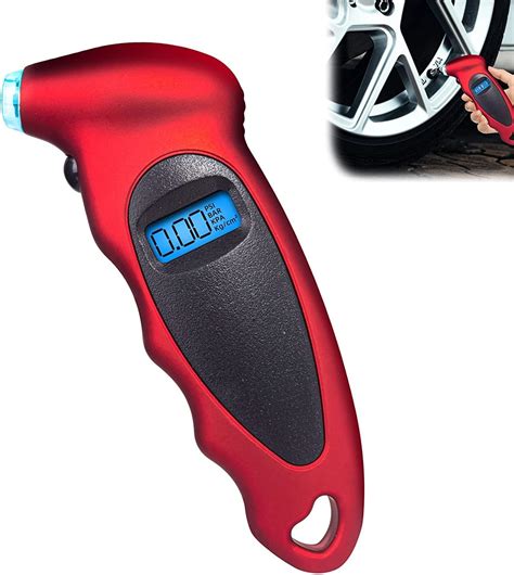 Digital Tire Pressure Meter 2 150 Psi Tire Gauge Abs Material Lcd