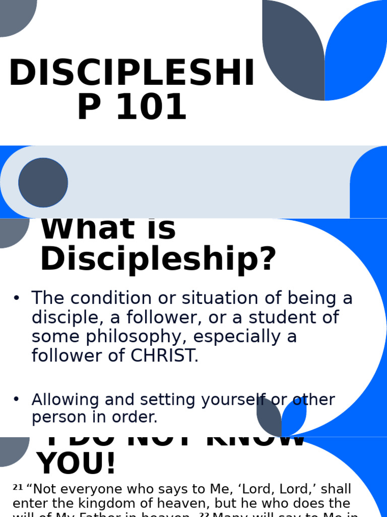 Discipleship 101 What Is The Bible