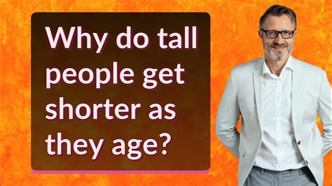 Do Tall People Age Faster Youtube
