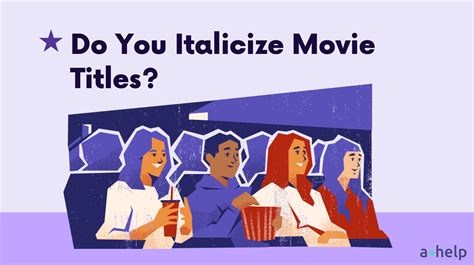 Italicize Movie Titles
