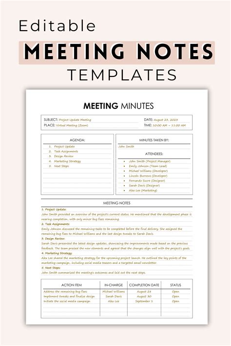 Doctor Note Template Meeting Agenda Templates