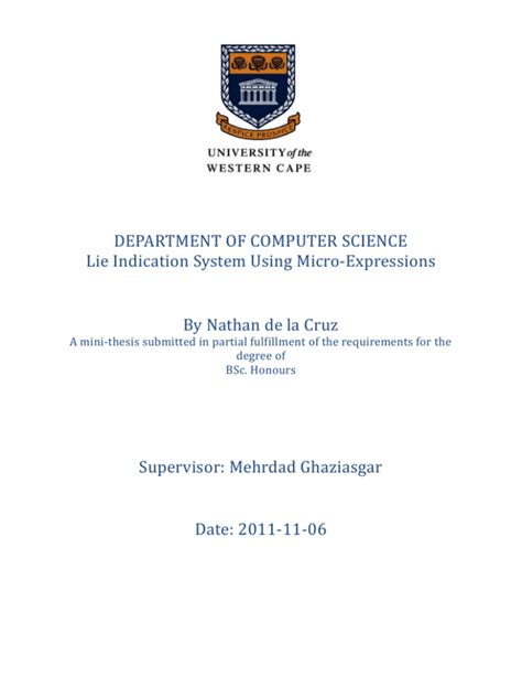 Documentation Uwc Computer Science