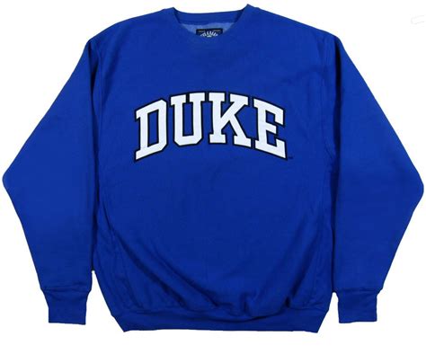 Duke University Blue Devils Mens L Crew Neck Sweatshirt Steve Barry S